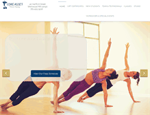 Tablet Screenshot of coreassetfitness.com
